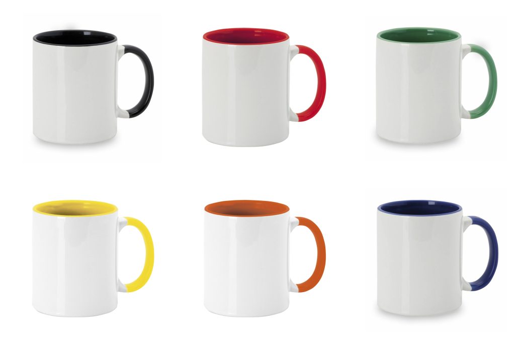 Taza Blanca con Color Interior